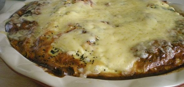 Ленивый бёрек с зеленью вариант