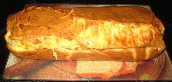 Сырный кекс