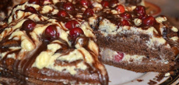 Торт Вишневый поцелуй