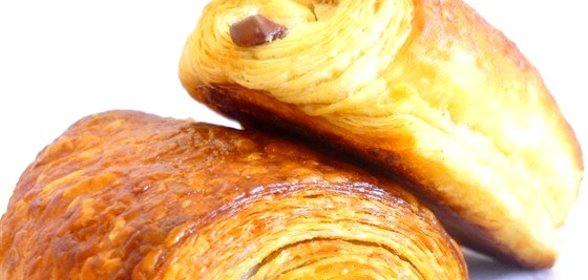 Круассаны с шоколадом