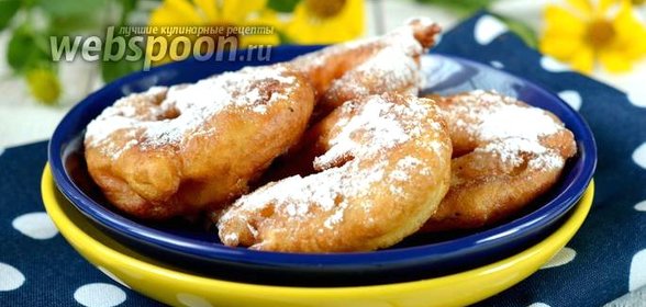 Яблочные фриттеры