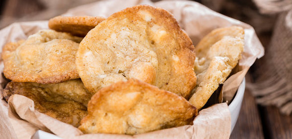 Ореховое печенье с белым шоколадом