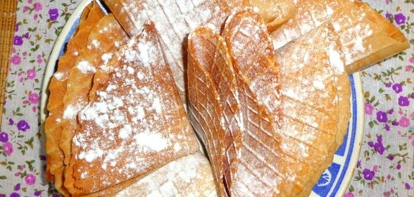 Шоколадные вафли с корицей