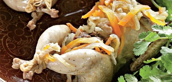 Фаршированные перепелки