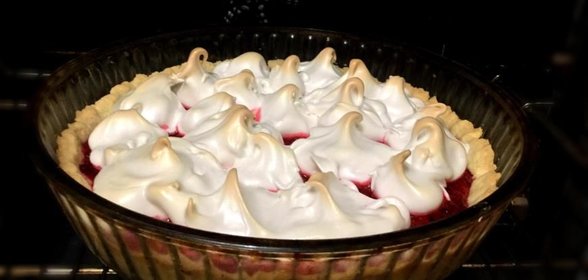 Клюквенный пирог