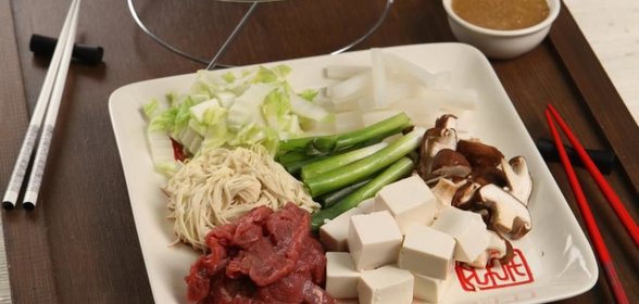 Японское блюдо Шабу-шабу