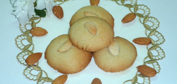 Кунжутное печенье со вкусом халвы