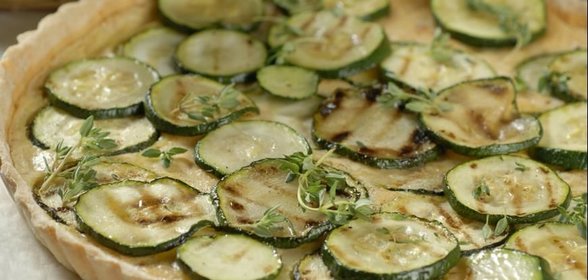 Киш с цукини