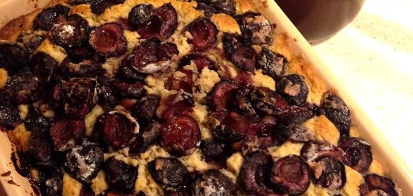 Венгерский черешневый пирог