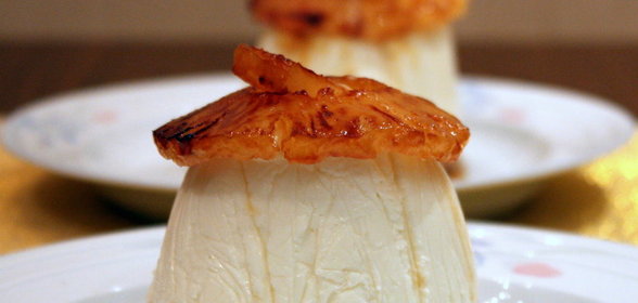 Чизкейки с ананасами