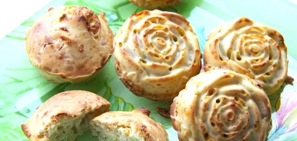 Сырные маффины