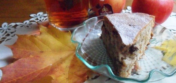 Овсяный пирог с яблоками Осенины для Светочки - Svett66
