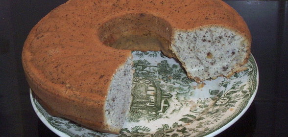 кекс с маком и орехами