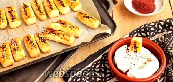 Домашнее солёное печенье