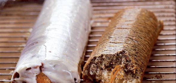 Апельсиновый кекс с маком