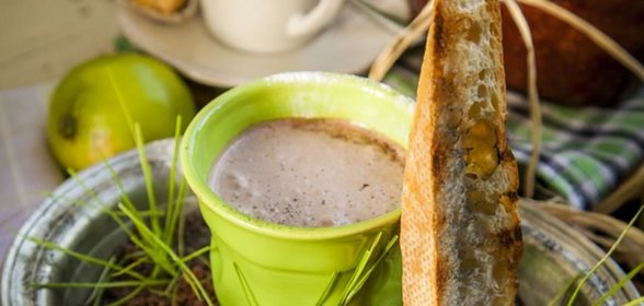 Сметана с какао