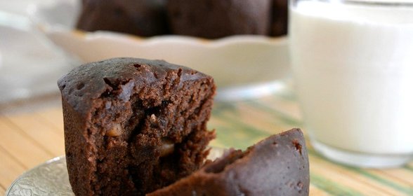 Шоколадные маффины в мультиварке