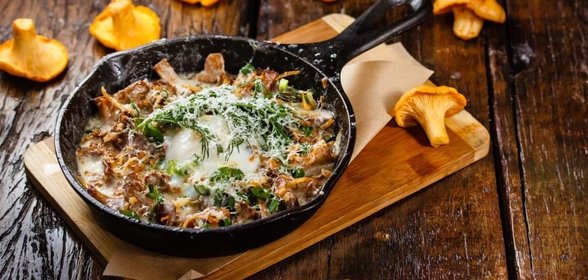 Жульен из лисичек