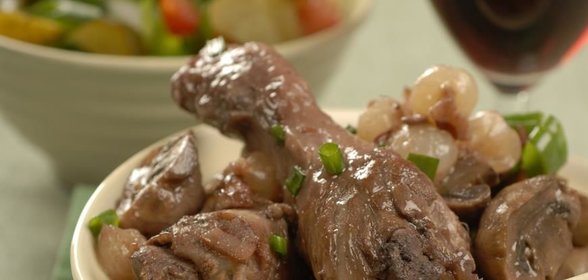 Петух в вине