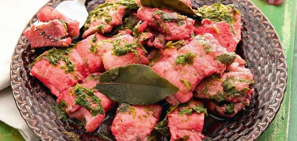 Рыба в соусе киндзмари