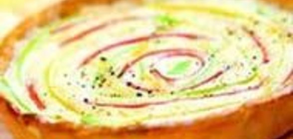 Киш с морковью и луком-пореем