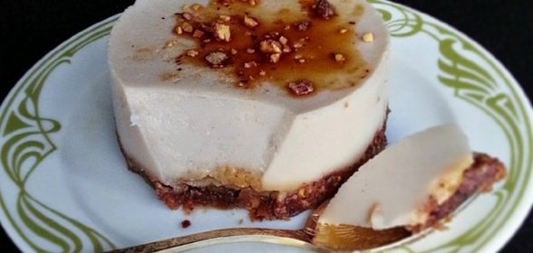 Вегетарианский ореховый чизкейк