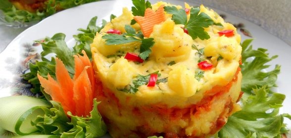 Картофельный тортик