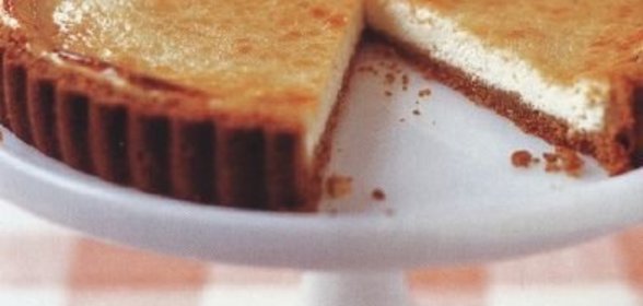 Пирог с пряностями и карамелью