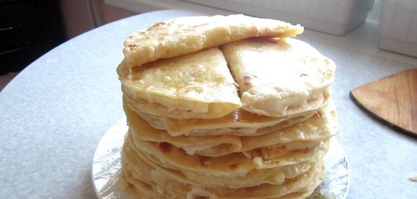 Кыстыбый с картошкой