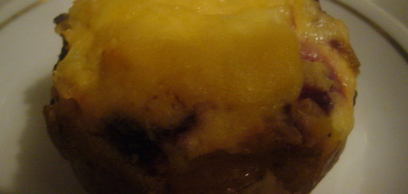 Запечённый картофель-суфле