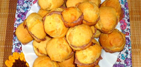 Профитроли с начинкой