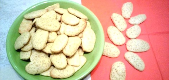 Апельсиновые коржики