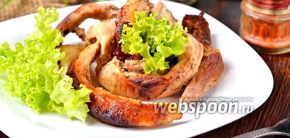 «Мясная лапша» запечённая в апельсиновом соке