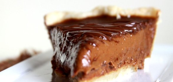 Тройной шоколадный пирог с тыквой