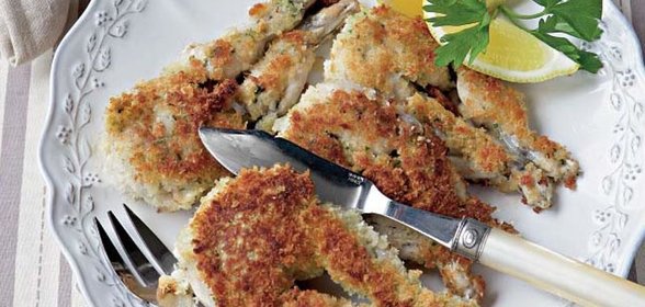 Лягушачьи лапки, жаренные с петрушкой