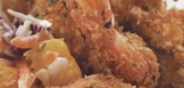 Жареные креветки