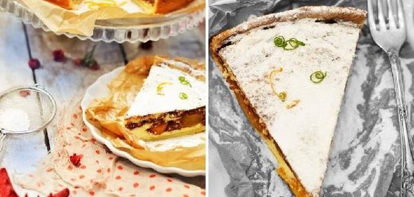 Творожный чизкейк с абрикосами