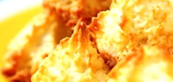 Французское кокосовое печенье