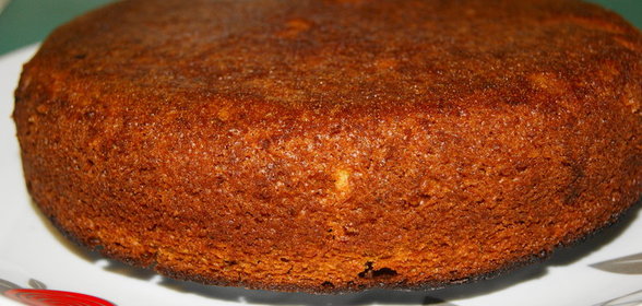 Постный бисквит