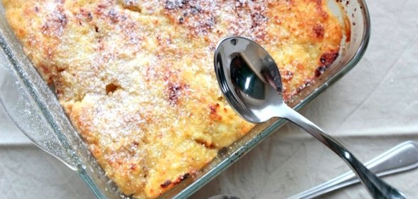 Творожная запеканка с клубникой