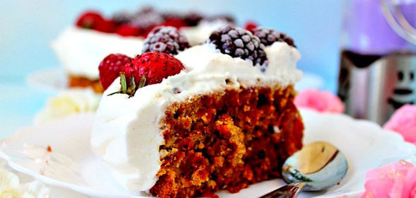 Свекольный кекс с имбирем