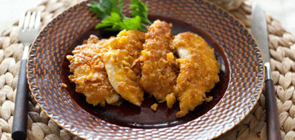 Куриное филе в панировке