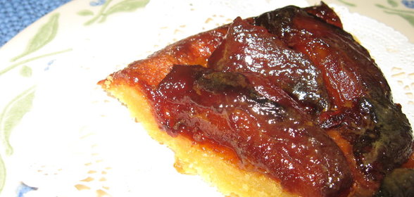 Tarte Tatin (перевернутый пирог с яблоками в карамели)