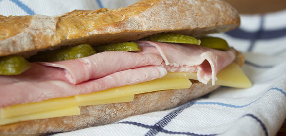 Классический французский сэндвич