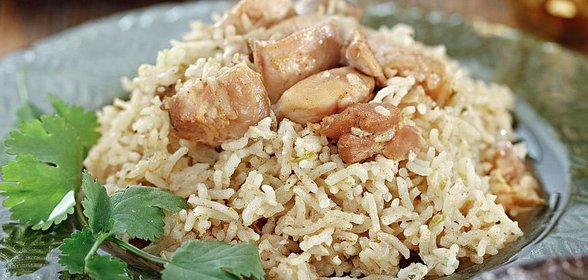 Бириани из курицы с рисом