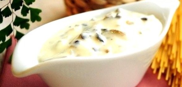 Сливочно-грибной соус