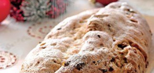 Немецкий рождественский штоллен