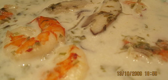 Быстрый суп на тайский лад