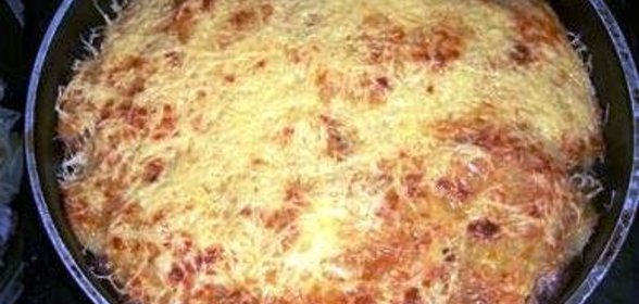 Запеканка с фаршом с овощами