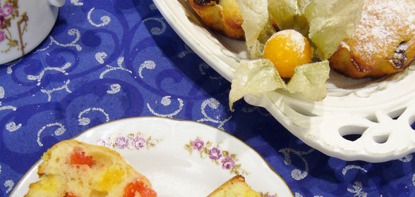 Творожный кекс Биг Бен с кумкватом